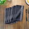 Blue Linen Stripe 10" x 10" Cotton Twill Napkin